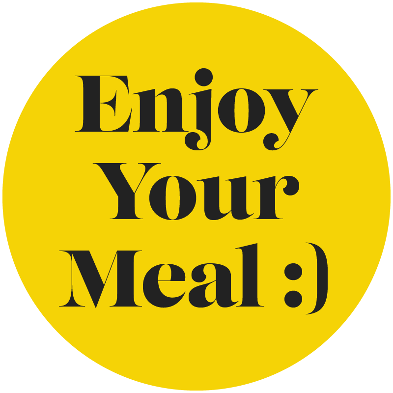 Enjoy your meal